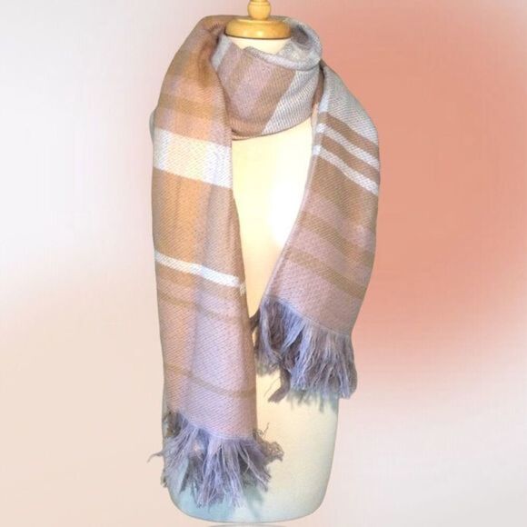 ISA & Stef Reversible Oblong Muffler Scarf Wrap‎ One Size NWT - Picture 6 of 13